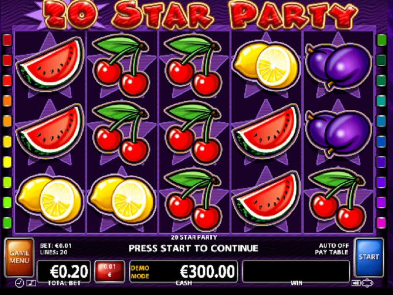 20 Star Party Slot