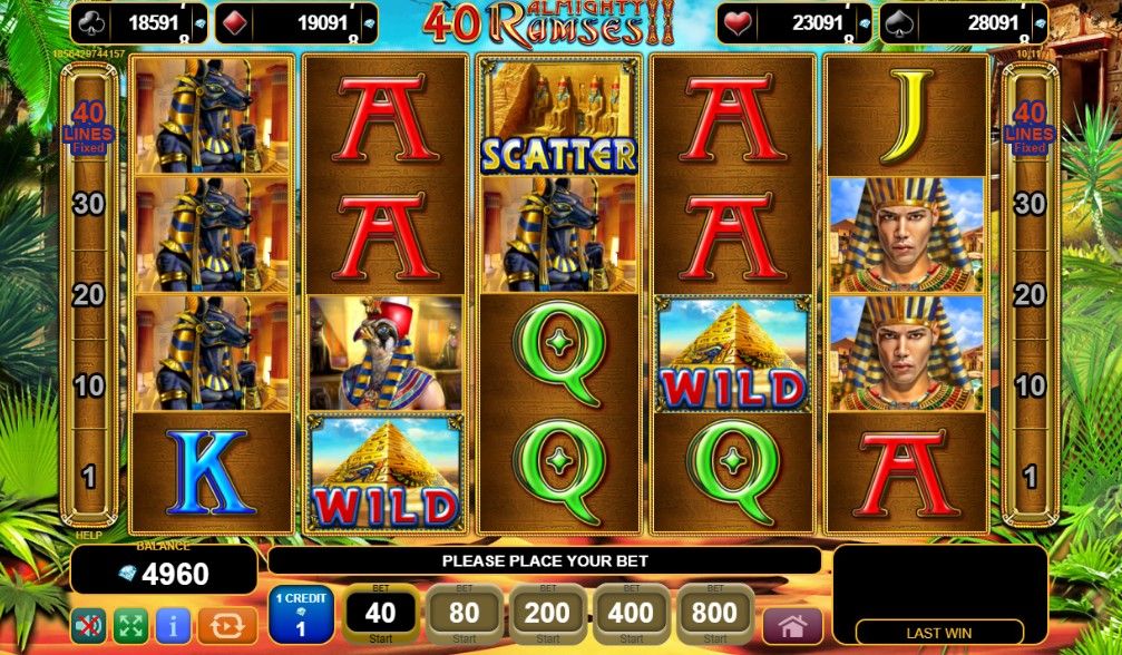 40 Almighty Ramses II Slot