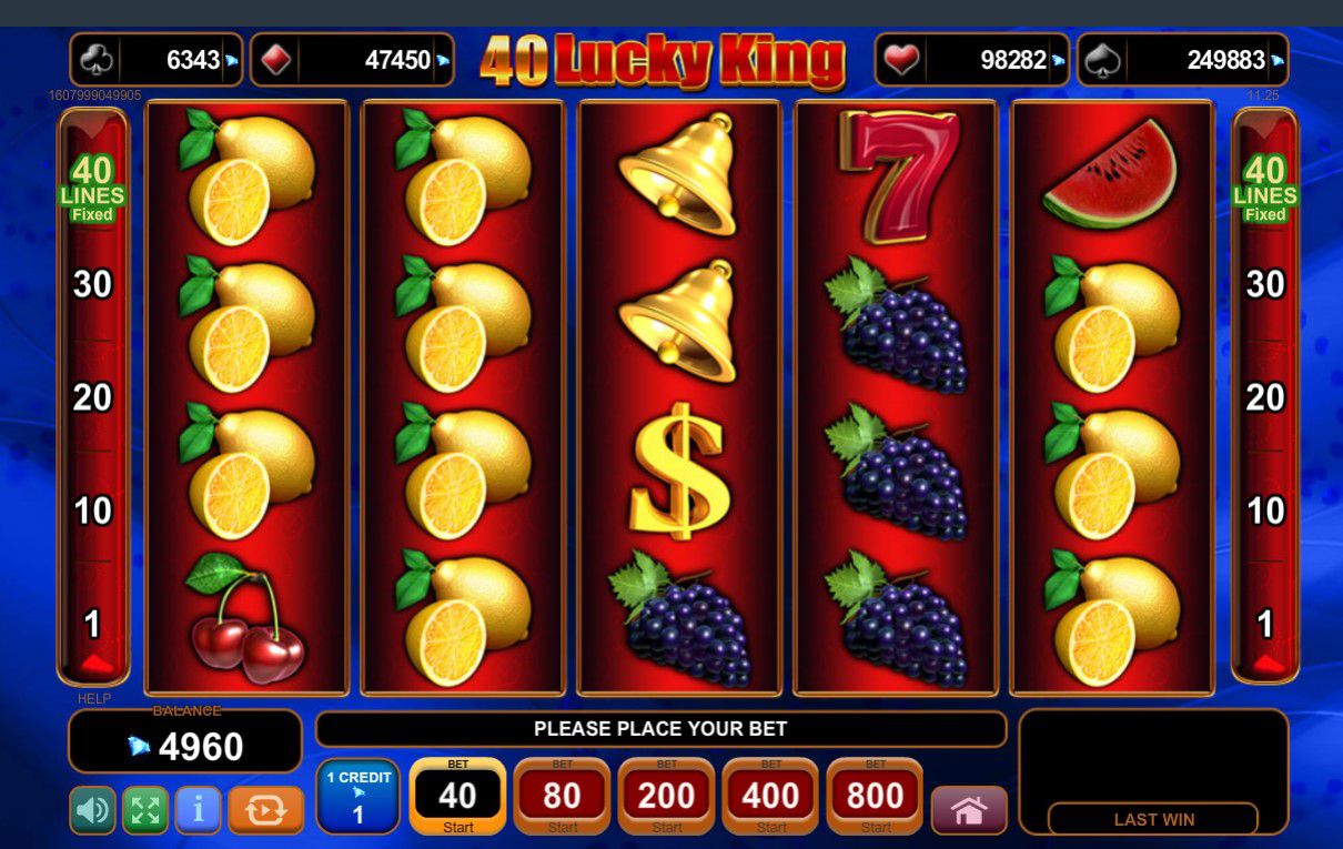 40 Lucky King Slot