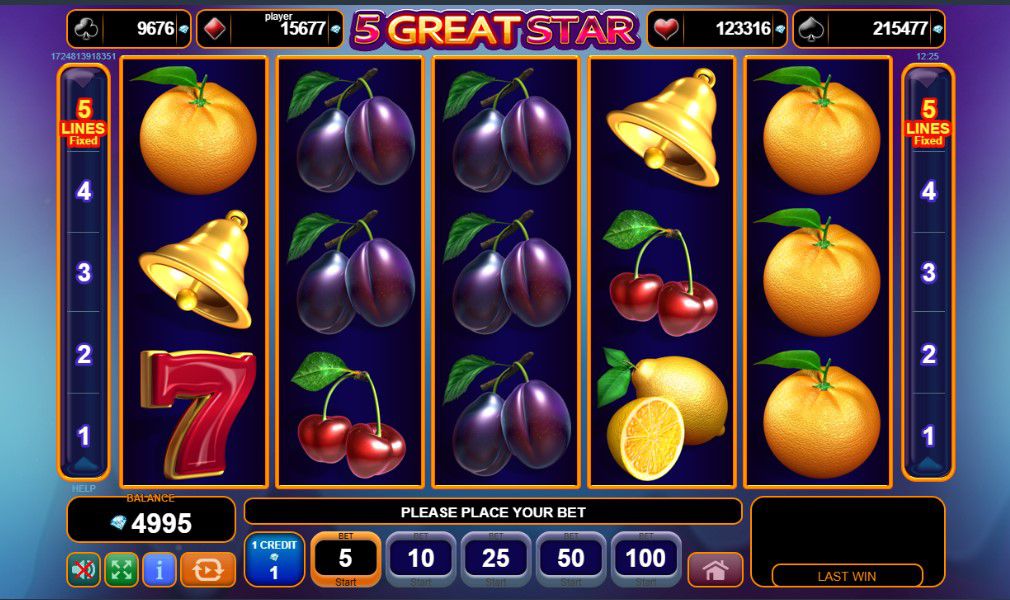 5 Great Star Slot