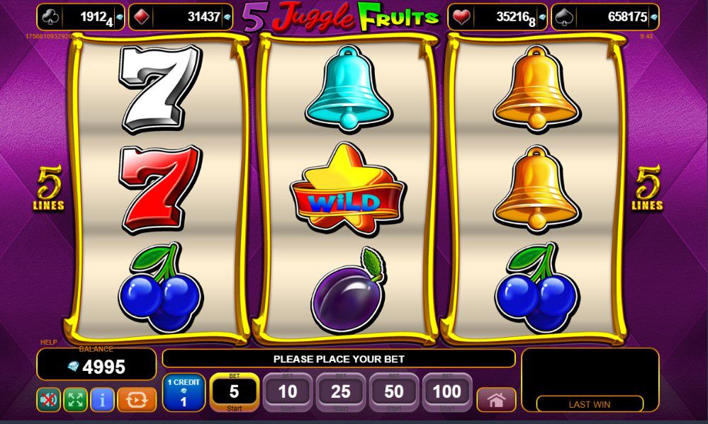 5 Juggle Fruits Slot