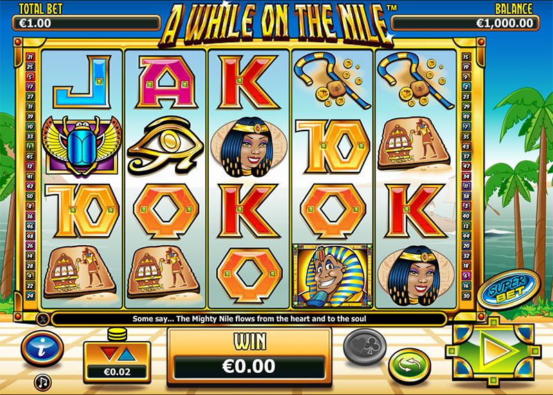 A While on the Nile Slot