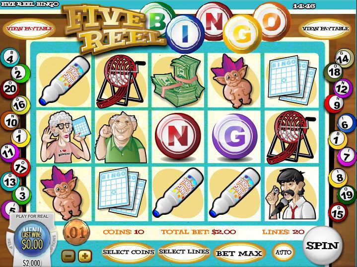Five Reel Bingo Slot