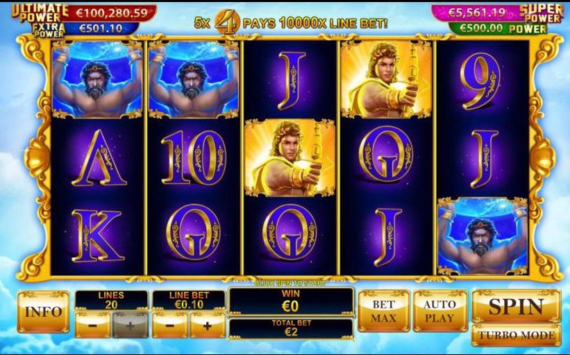 Age of the Gods: Furious 4 Slot