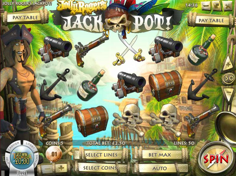 Jolly Roger's Jackpot Slot