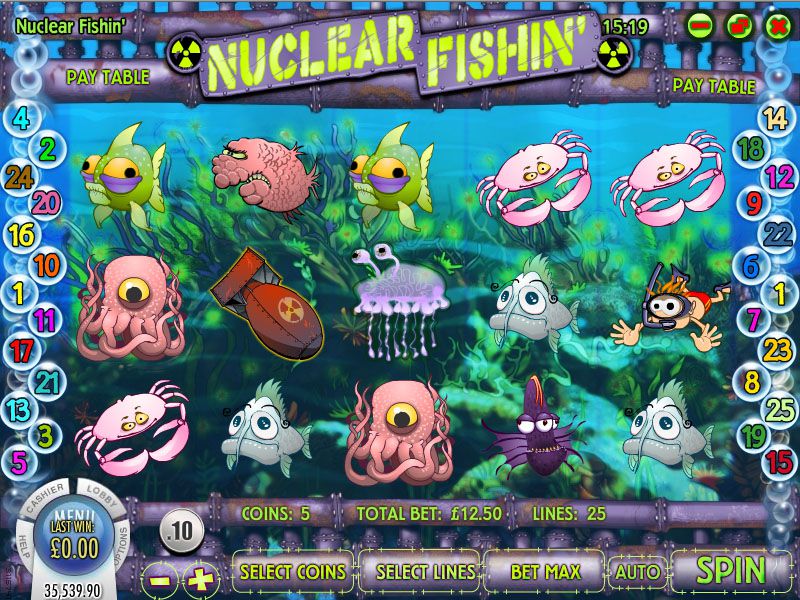 Nuclear Fishin' Slot