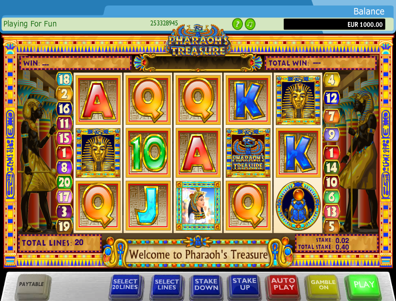 Pharaohs Treasure Slot