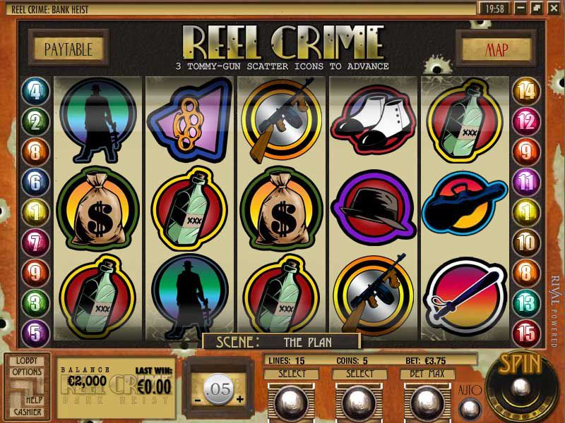 Reel Crime Bank Heist Slot