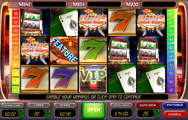 Vegas Nights Slot