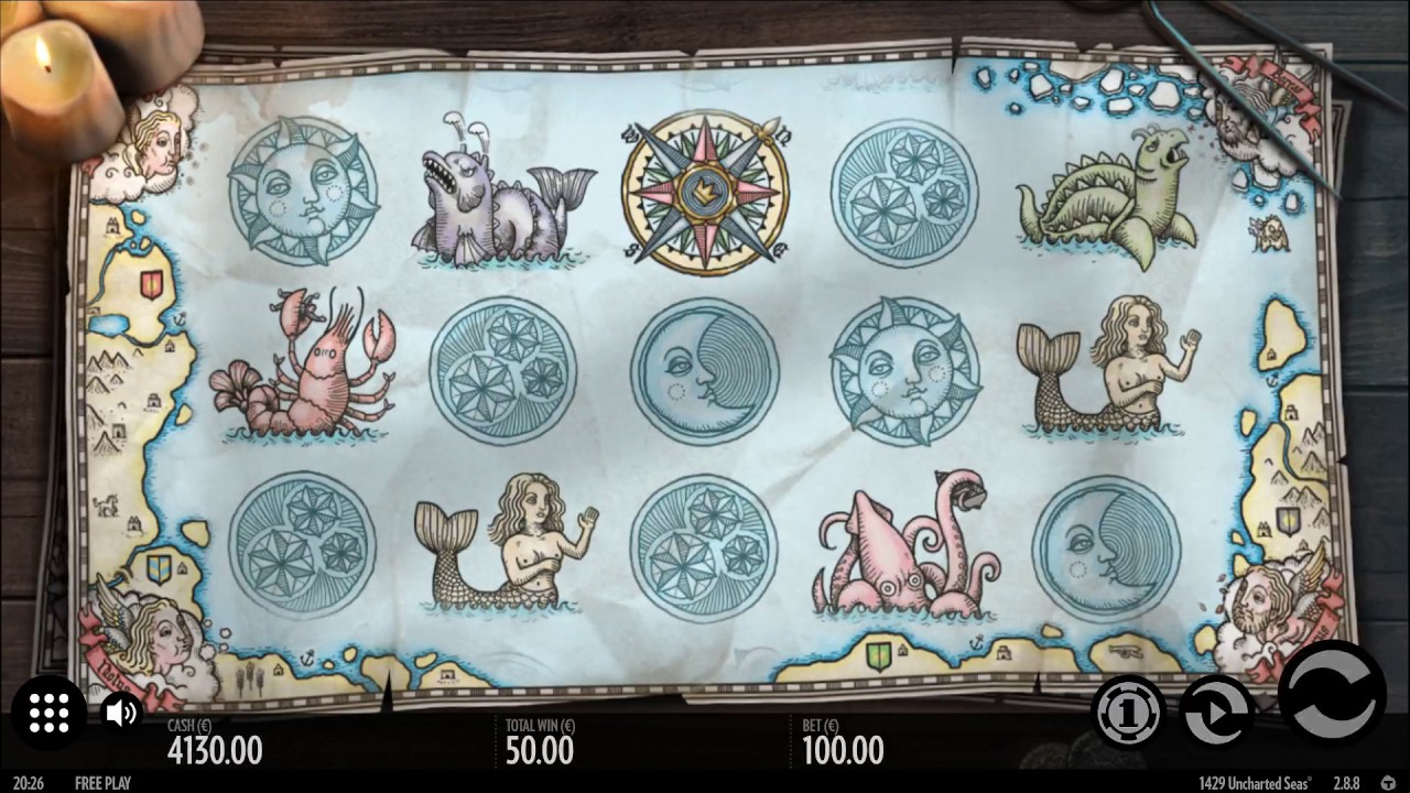 1429 Uncharted Seas Slot