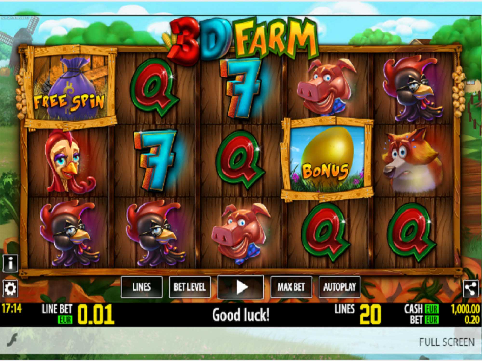 3D Farm Slot