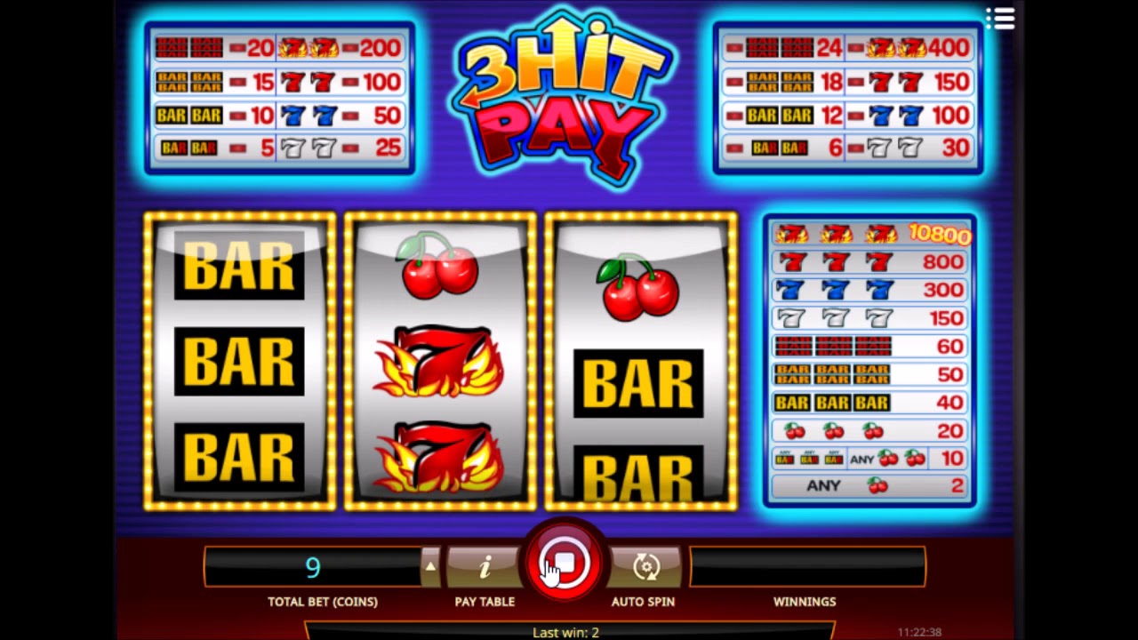 3 Hit Pay Slot