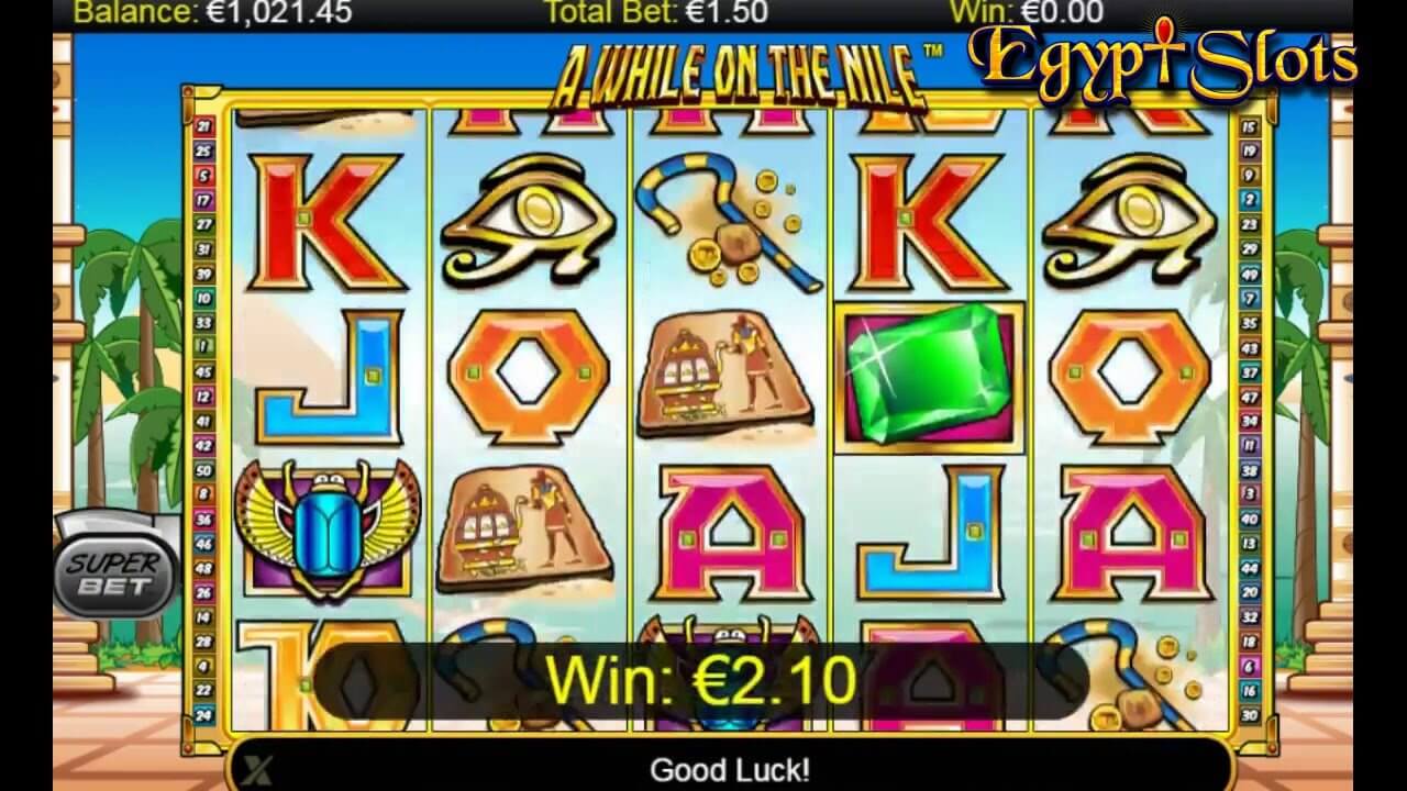 A While on the Nile Slot