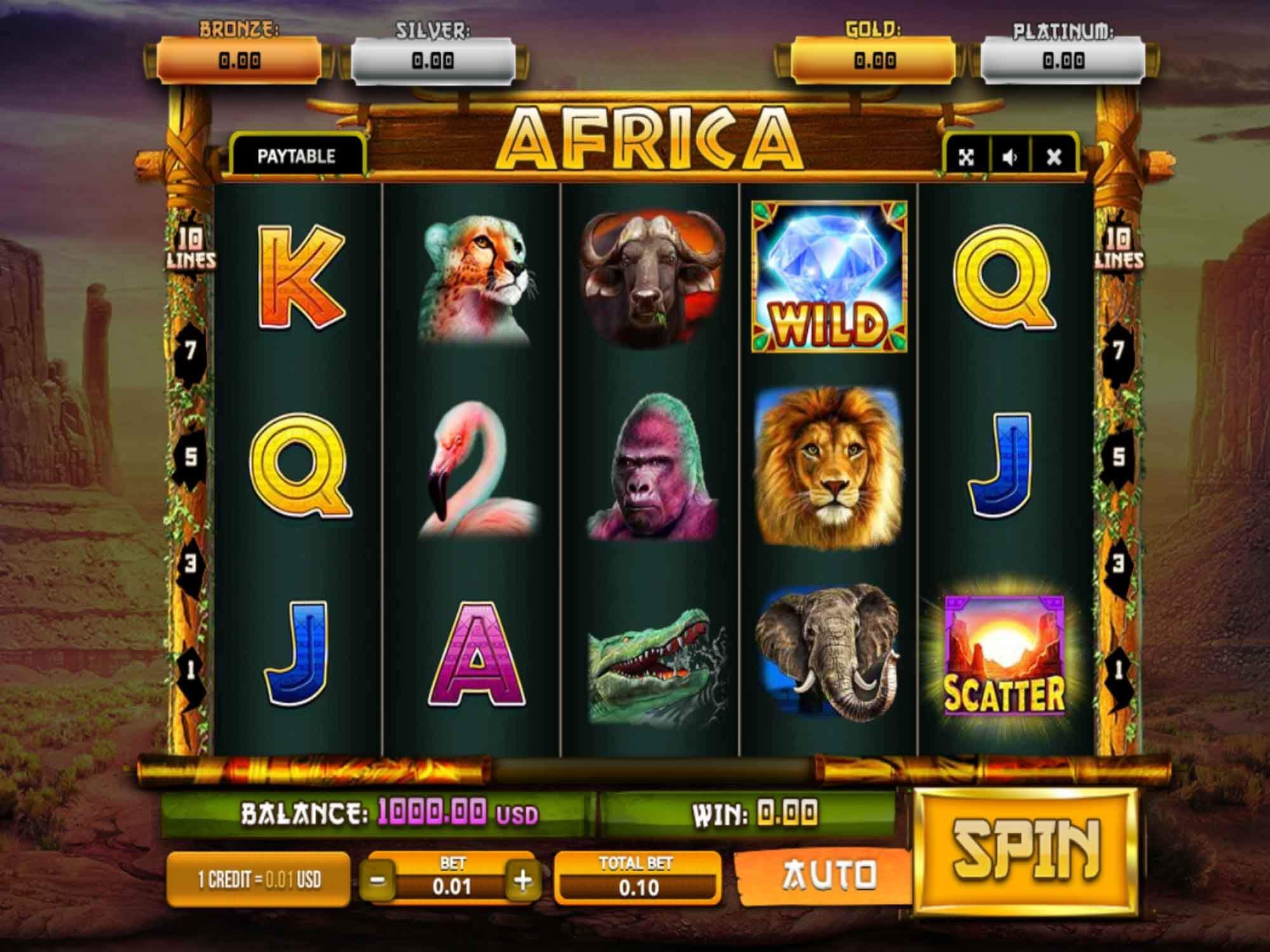 Africa Gold Slot