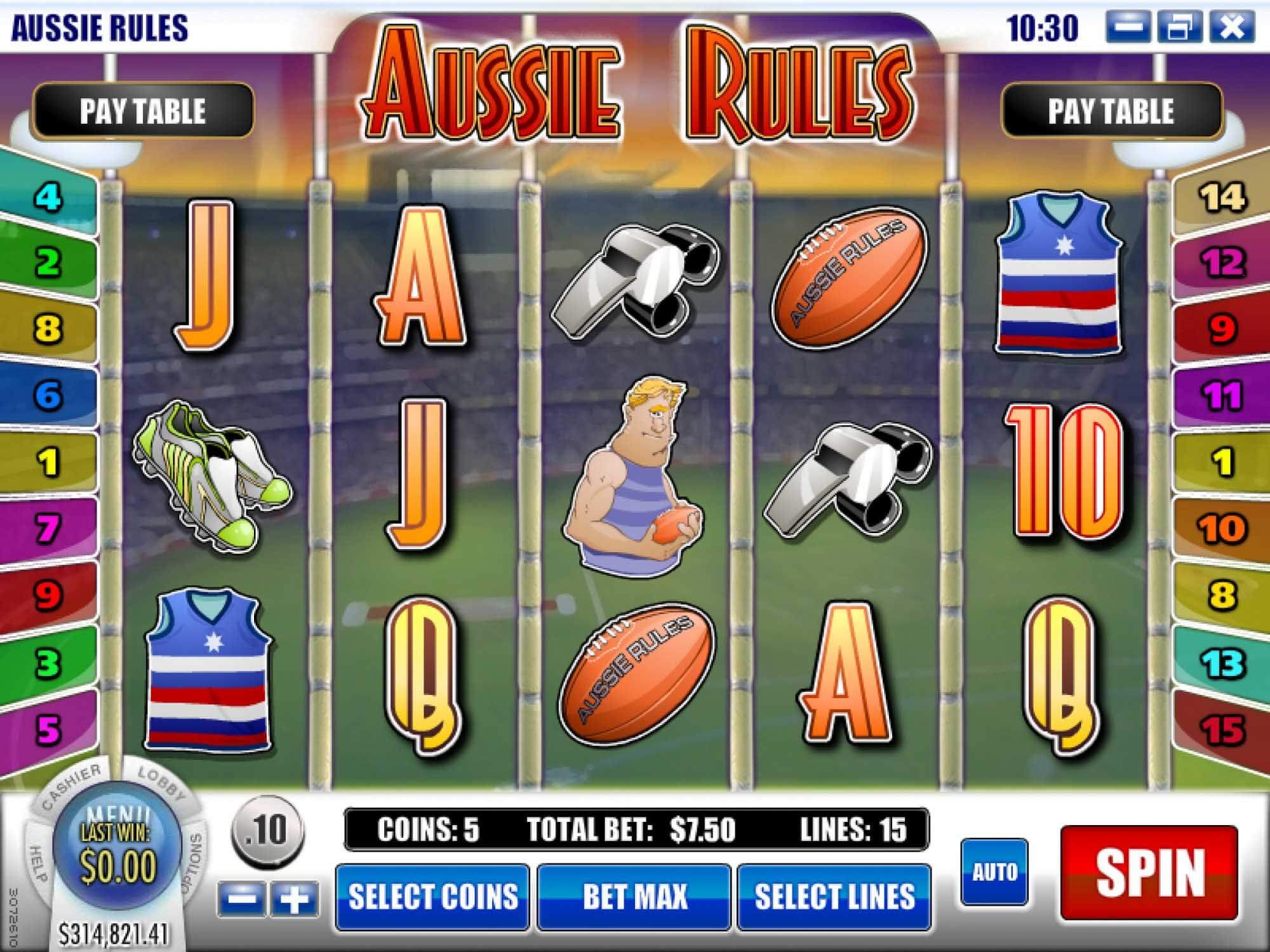 Aussie Rules Slot