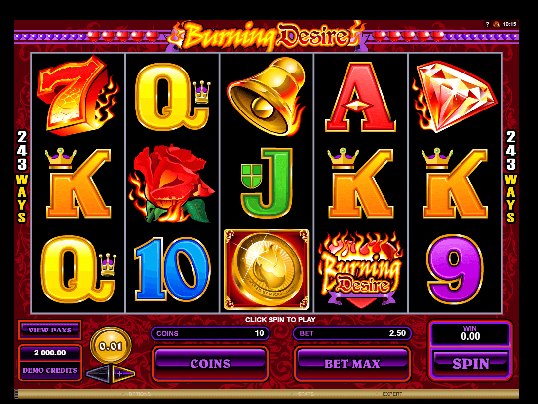 Burning Desire Slot