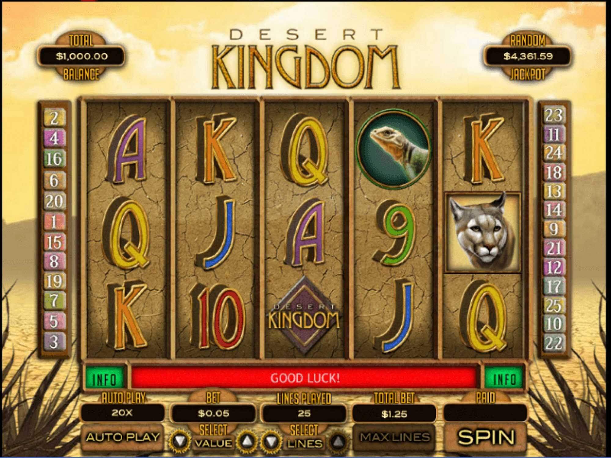 Desert Kingdom Slot