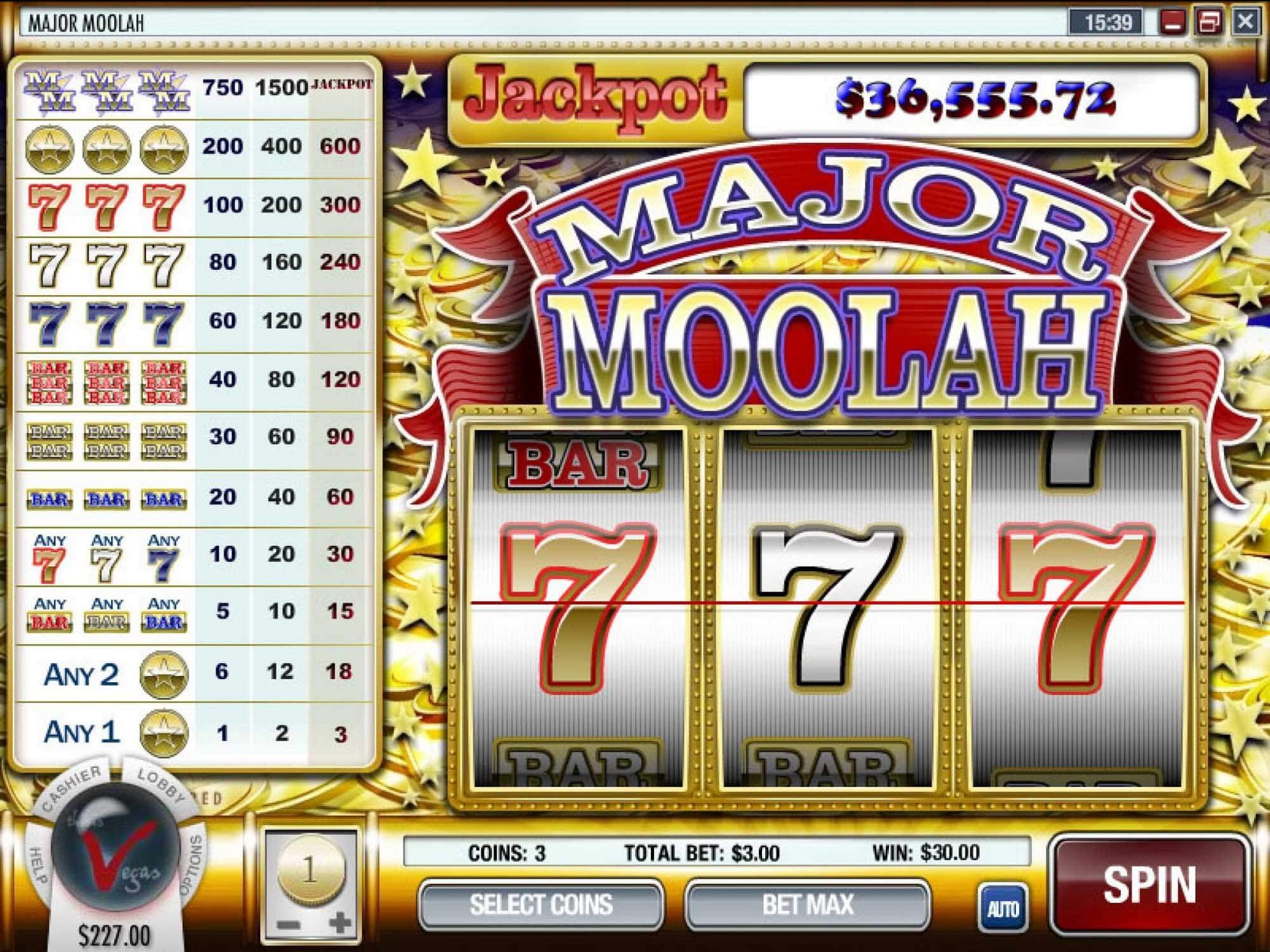 Major Moolah Slot