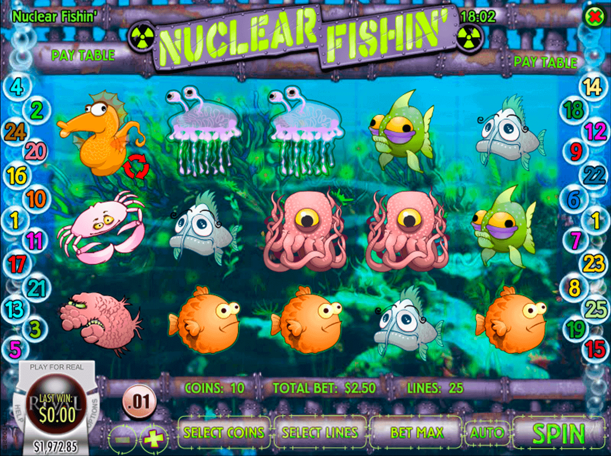 Nuclear Fishin' Slot