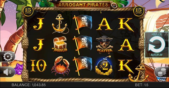 Arrogant Pirates Slots
