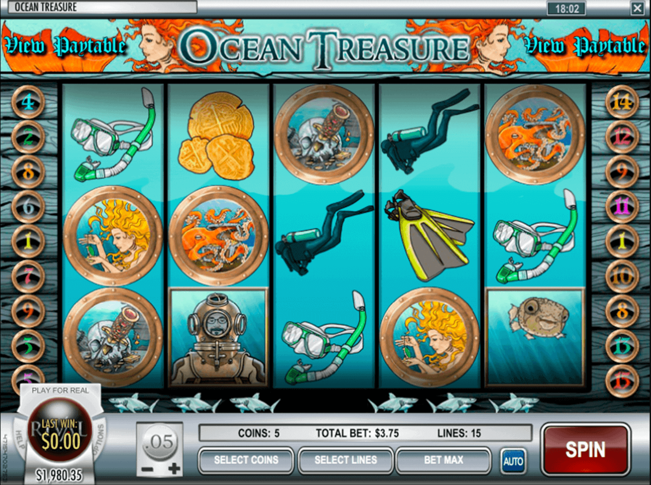 Ocean Treasure Slot