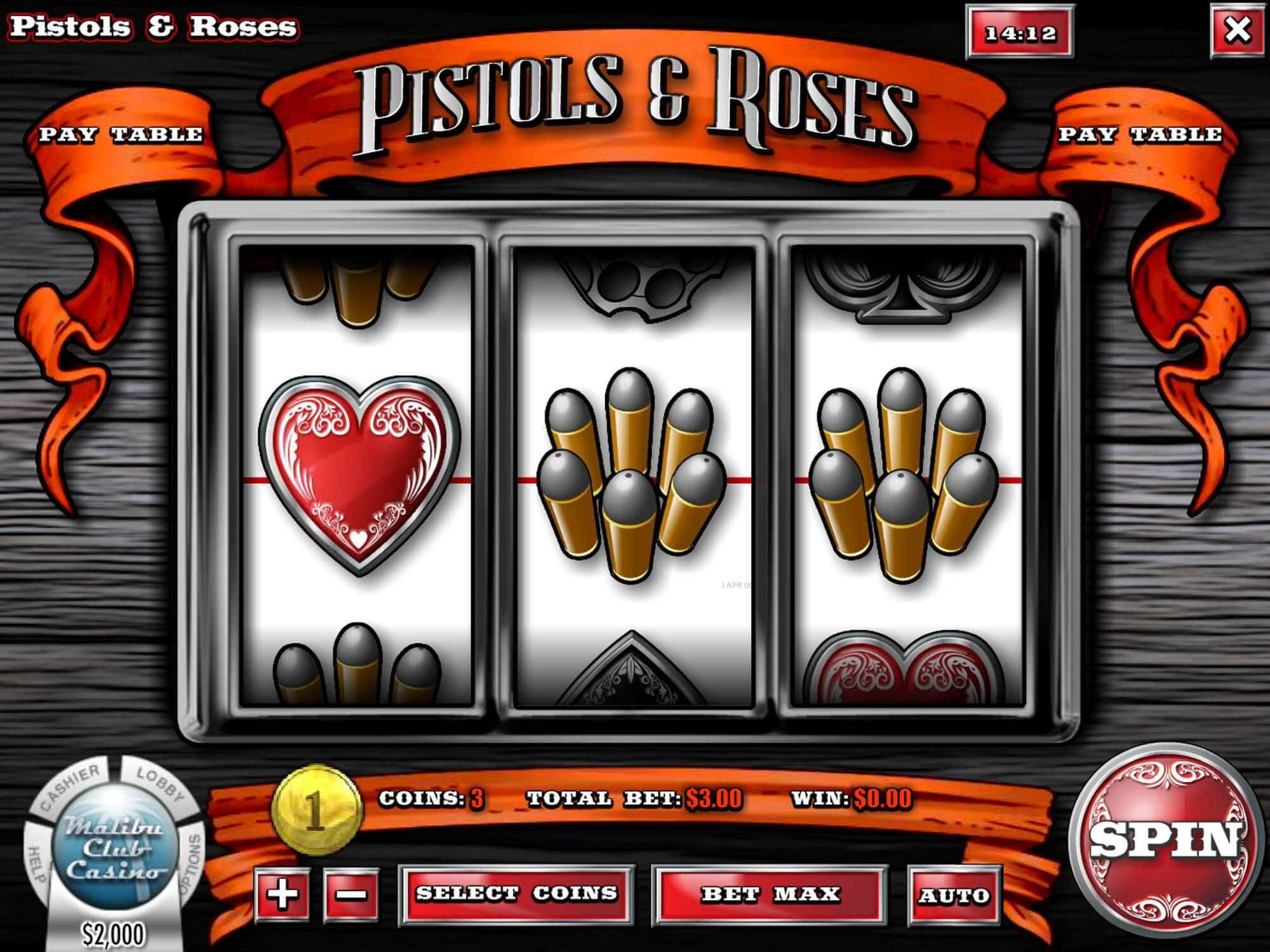 Pistols and Roses Slot