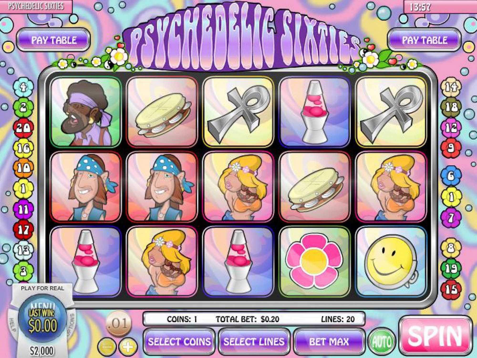Psychedelic Sixties Slot