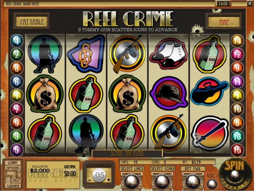 Reel Crime Art Heist Slot