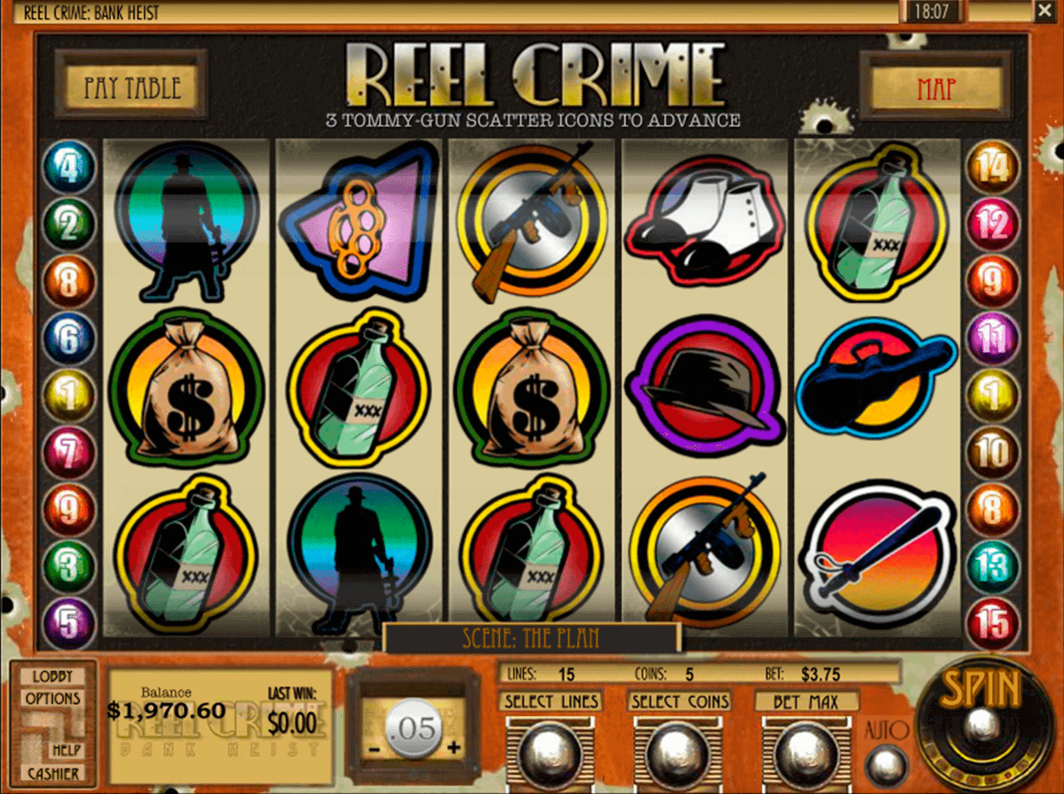 Reel Crime Bank Heist Slot