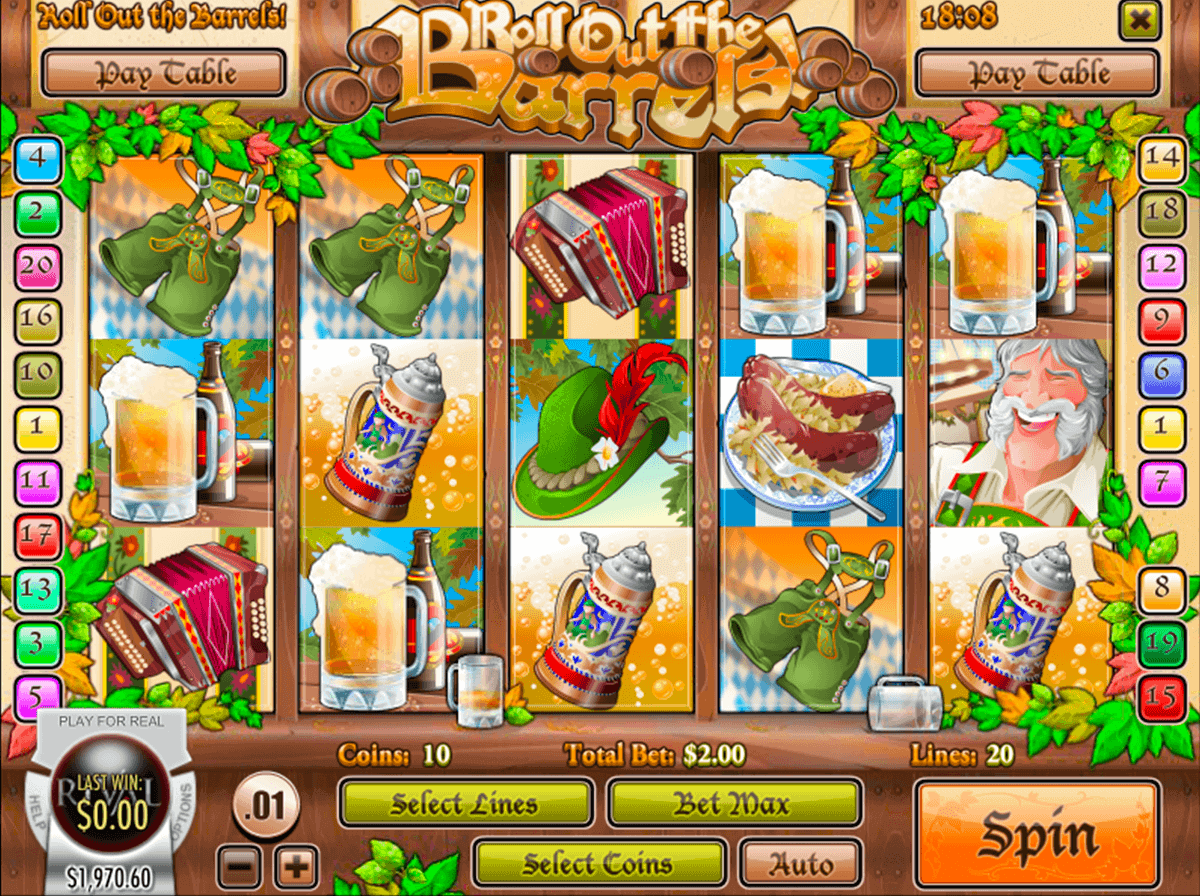 Roll Out the Barrels Slot