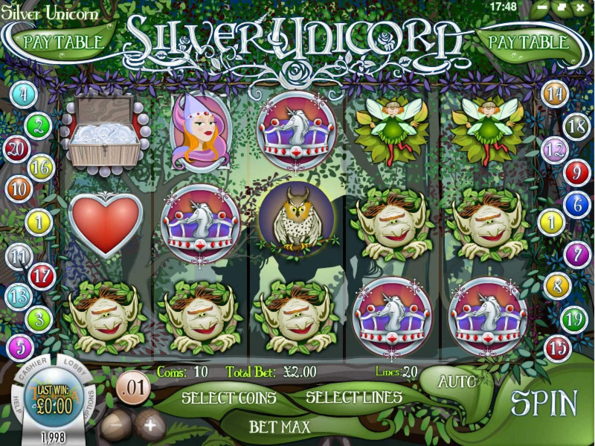 Silver Unicorn Slot