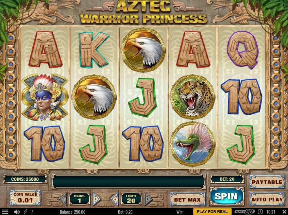 Aztec Warrior Princess Slot