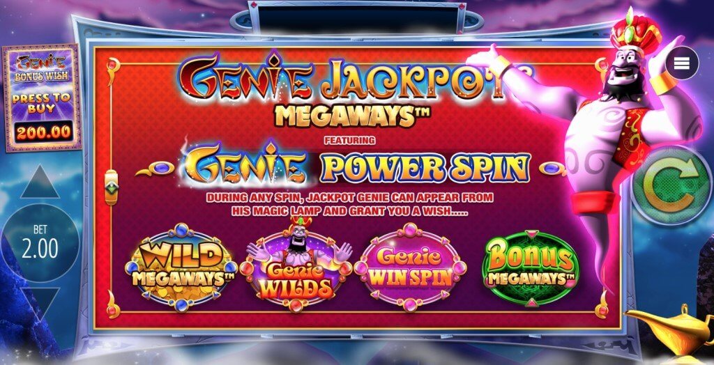 Genie Jackpots Slot