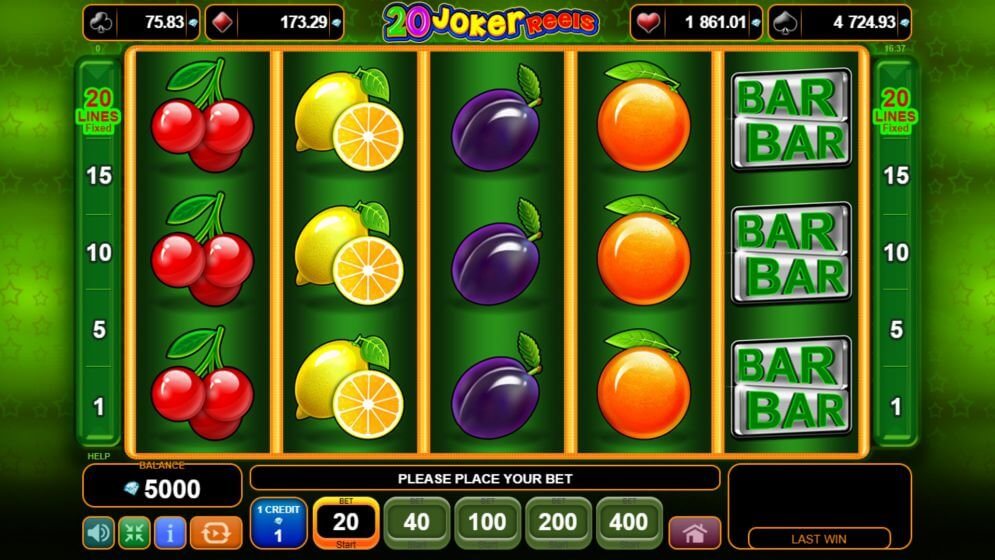 20 Joker Reels Slot