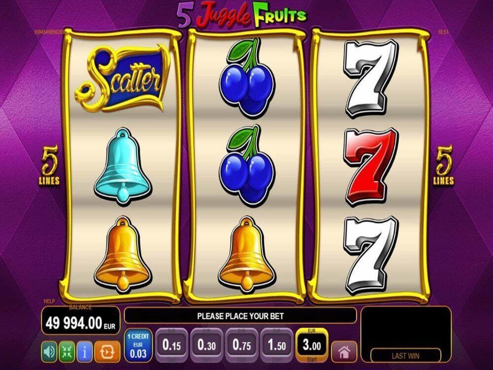 5 Juggle Fruits Slot