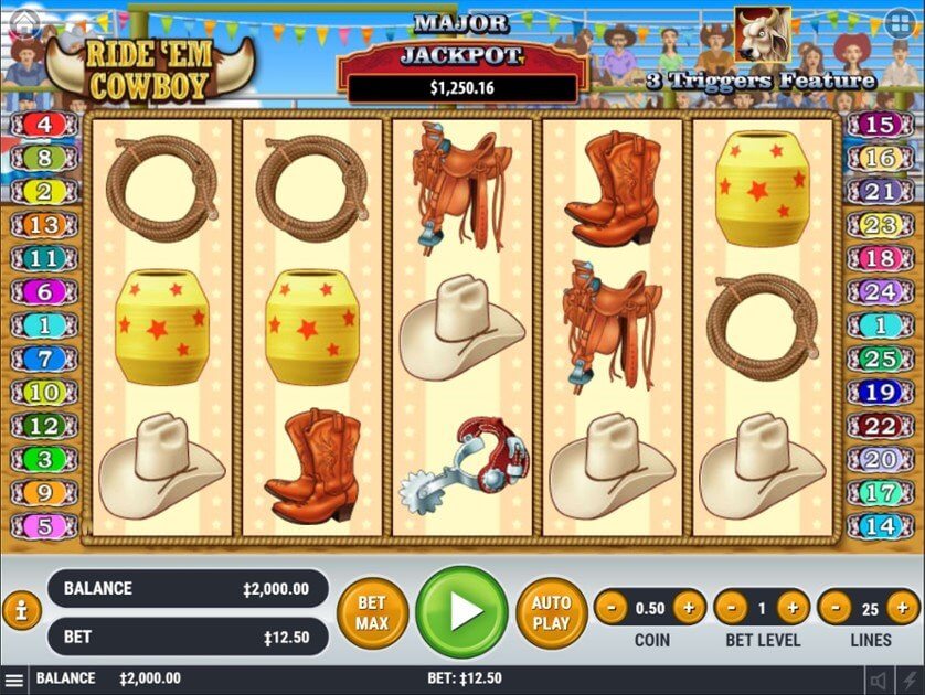 Ride 'em Cowboy Slot
