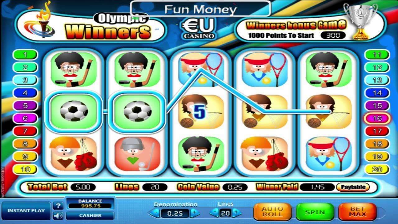 Olympic Winners Slot