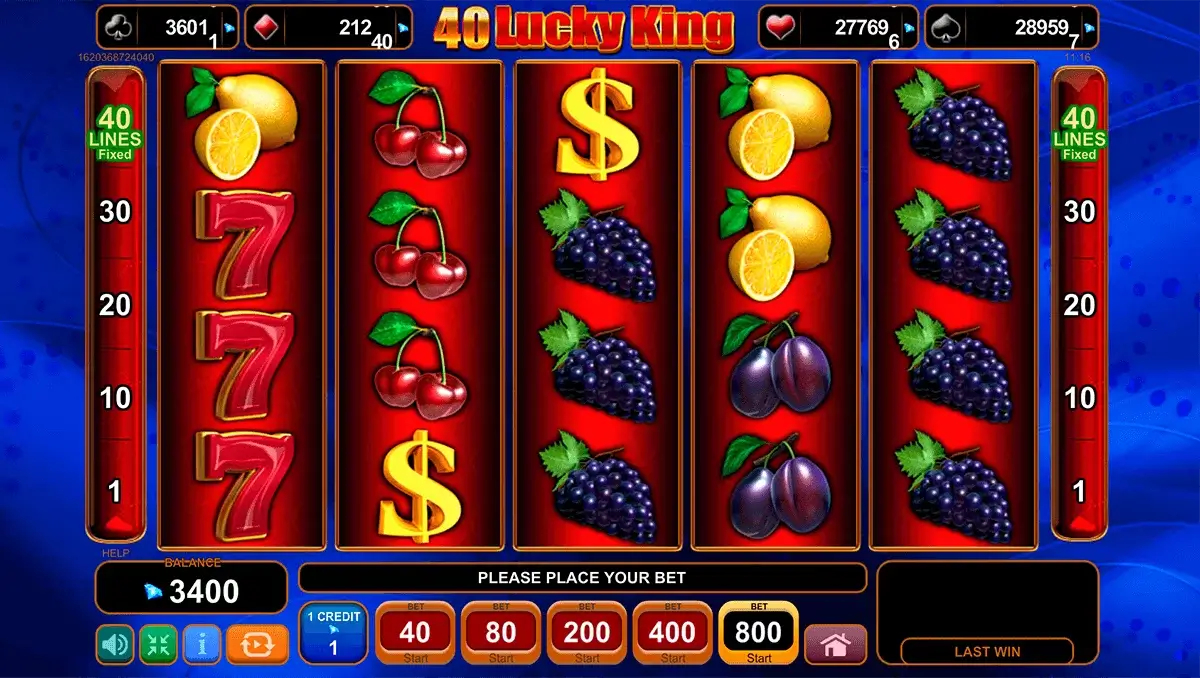 40 Lucky King Slot