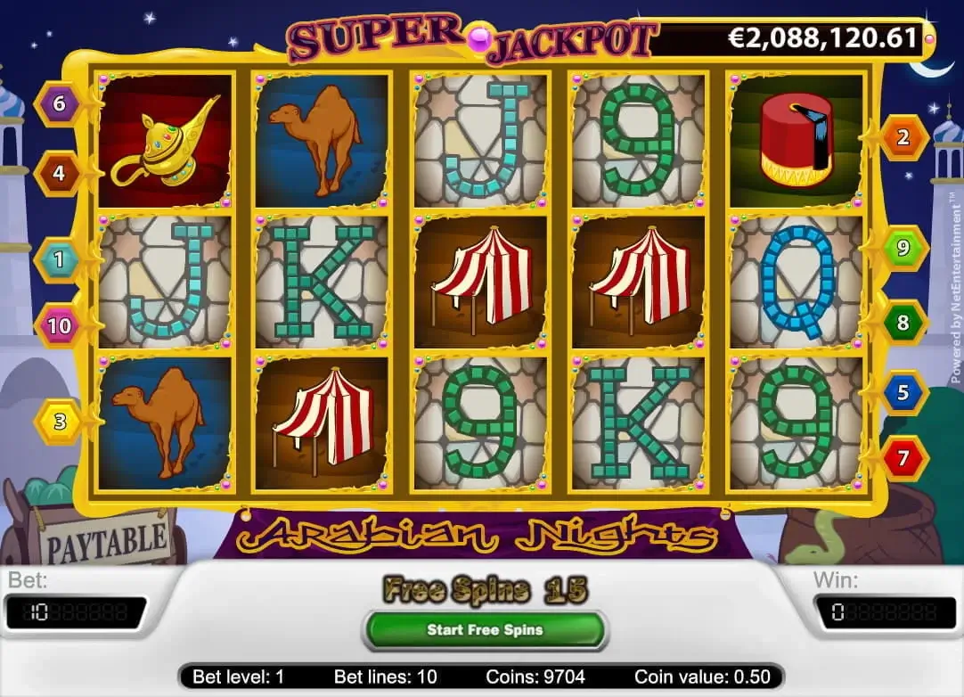 Arabian Nights Slot