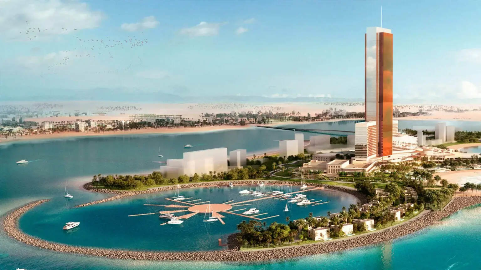 Wynn’s First UAE Casino Hotel Nears 60 % Completion