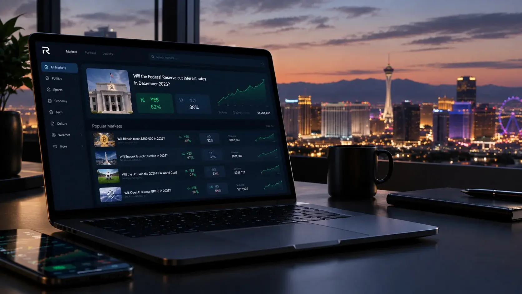 High Roller Launches Prediction Market Platform in the US