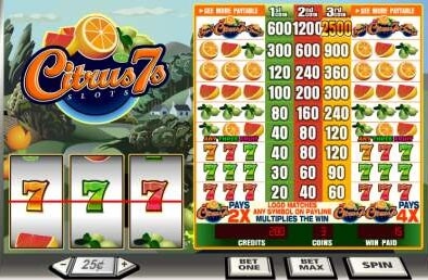 Citrus 7's Slot